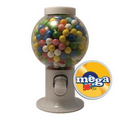 White Gumball Machine Filled w/ Gum